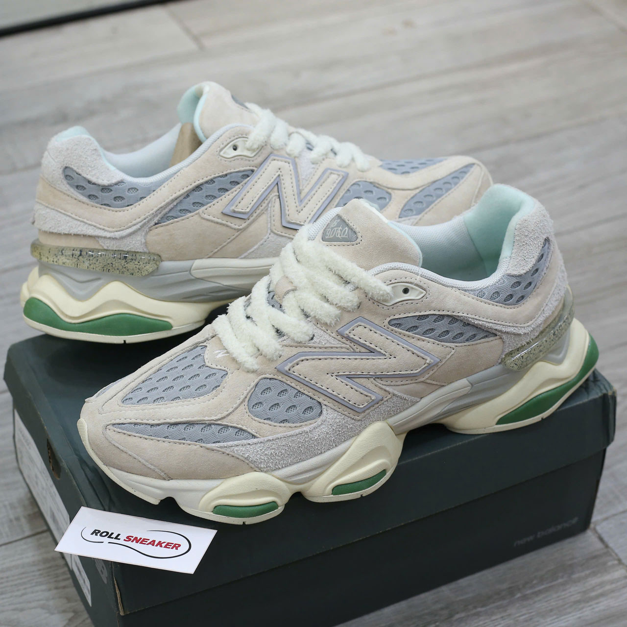 Giày New Balance 9060 Bricks & Wood ‘Grey’ Best Quality