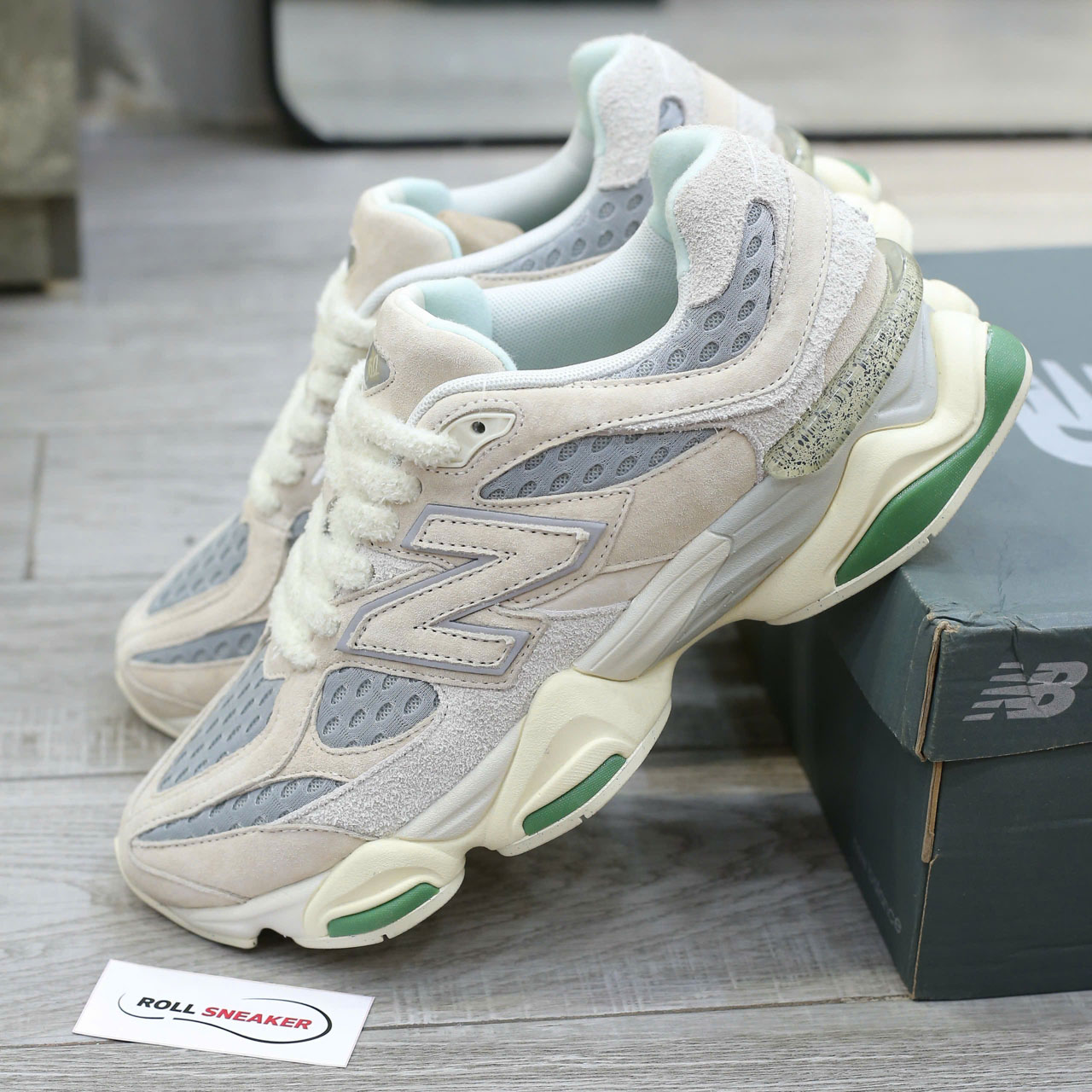 Giày New Balance 9060 Bricks & Wood ‘Grey’ Best Quality