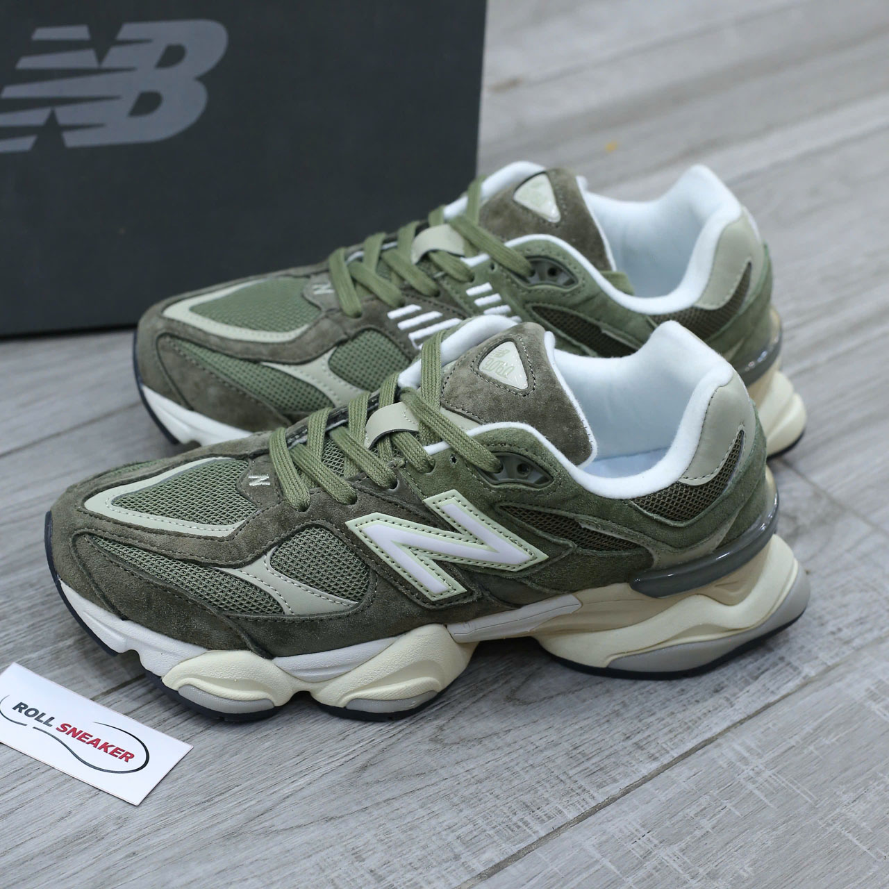 Giày New Balance 9060 Dark Army Best Quality