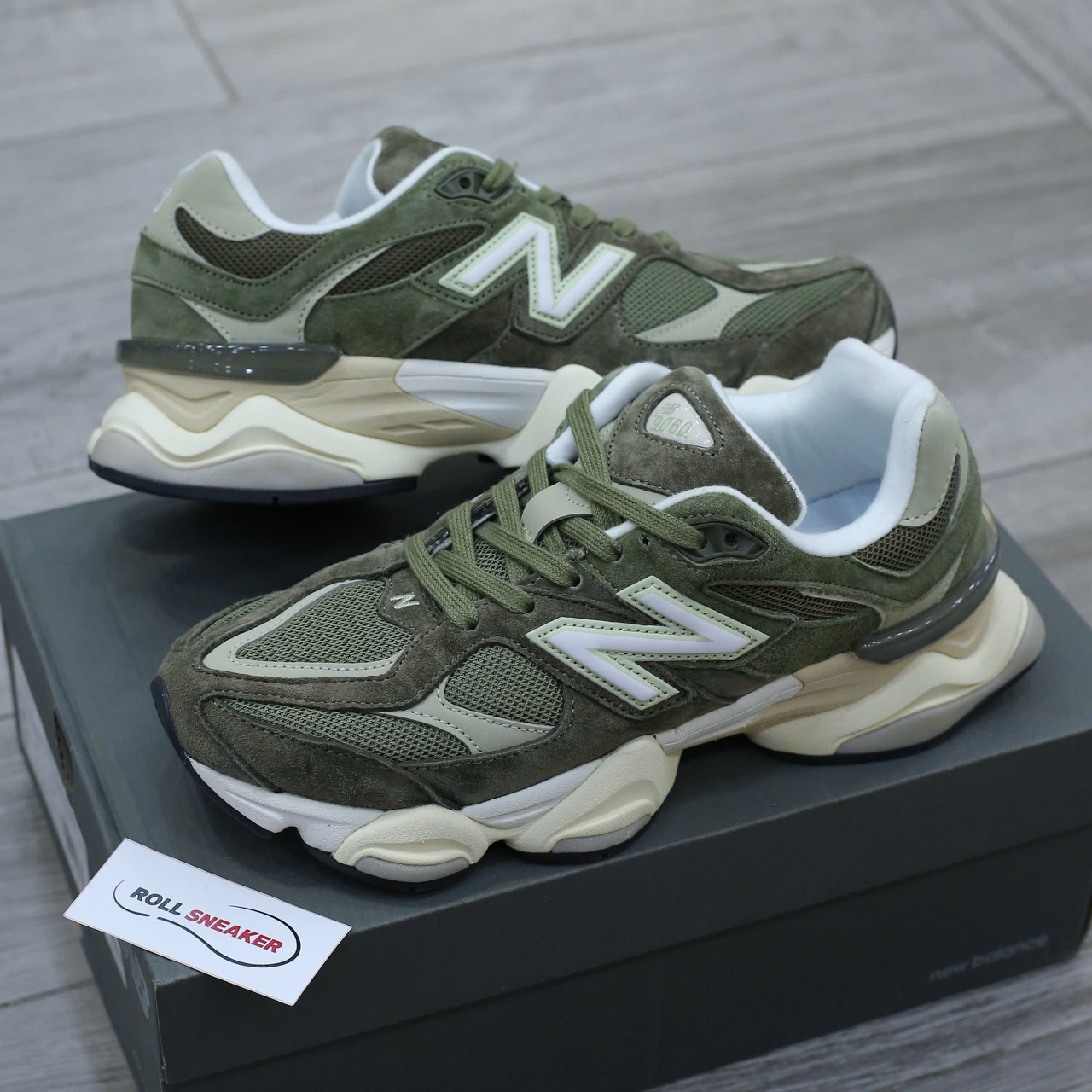 Giày New Balance 9060 Dark Army Best Quality