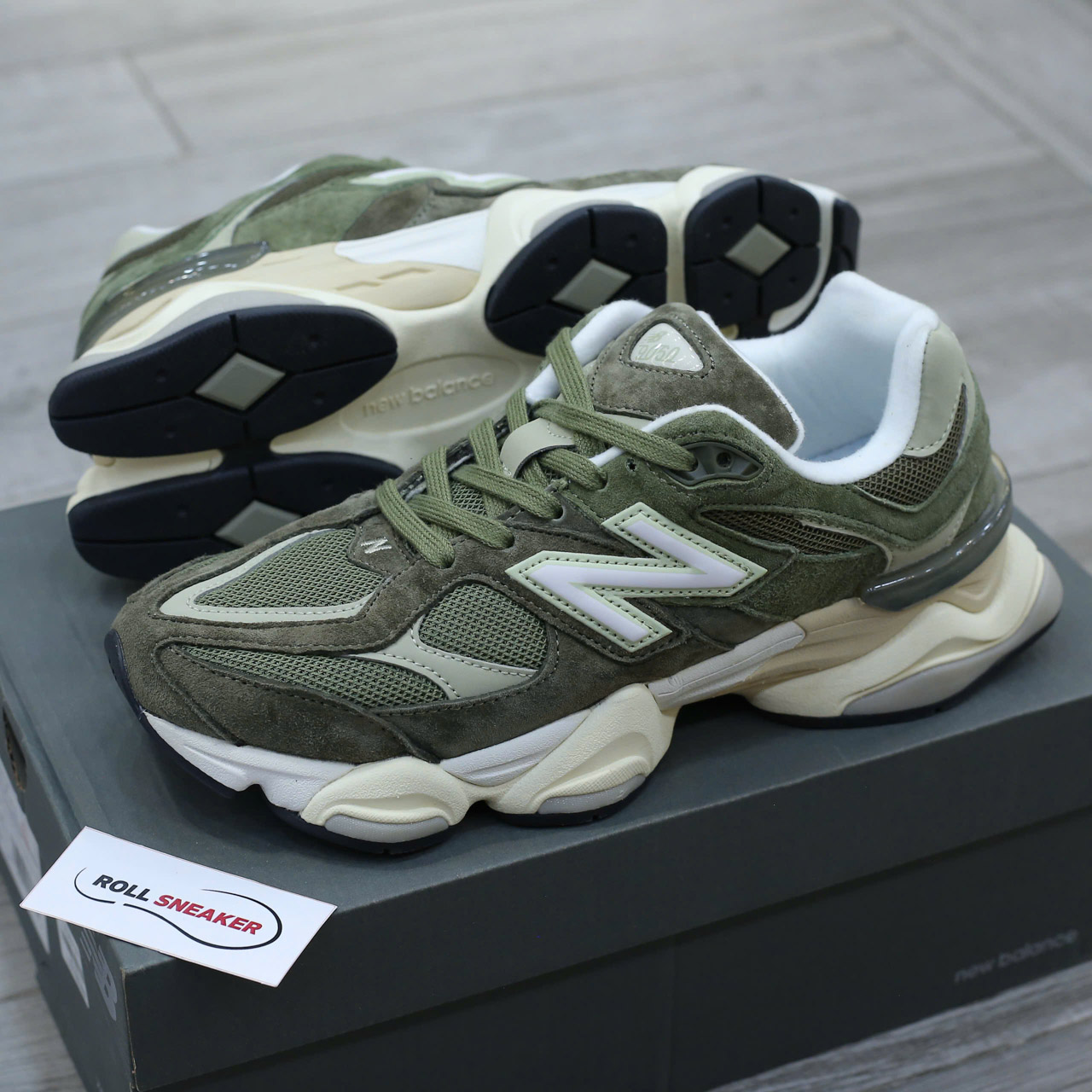 Giày New Balance 9060 Dark Army Best Quality