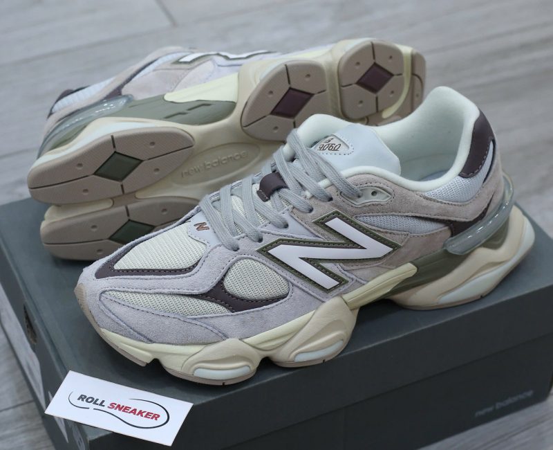 Giày New Balance 9060 ‘Grey Matter Timberwolf’ Best Quality