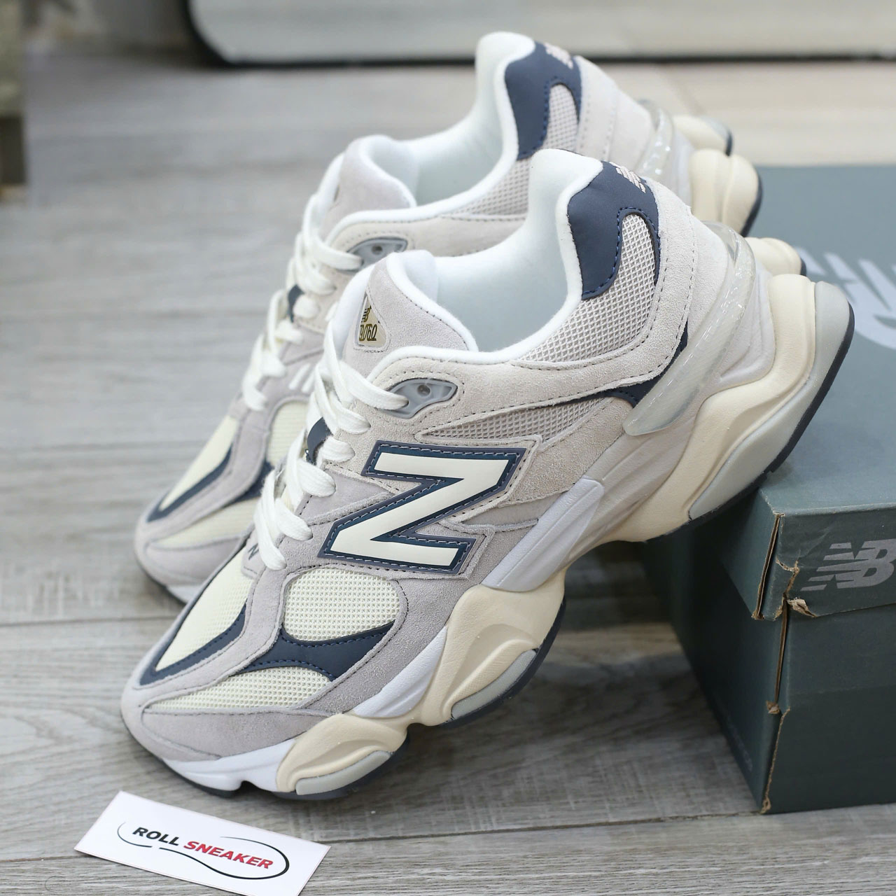 Giày New Balance 9060 Moonrock Dark Artic Grey Best Quality