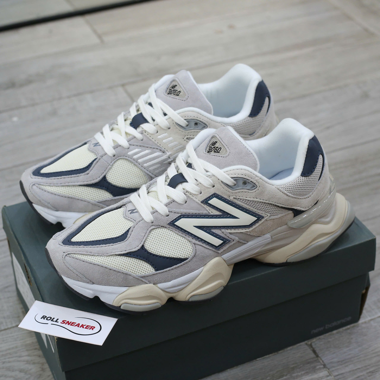 Giày New Balance 9060 Moonrock Dark Artic Grey Best Quality