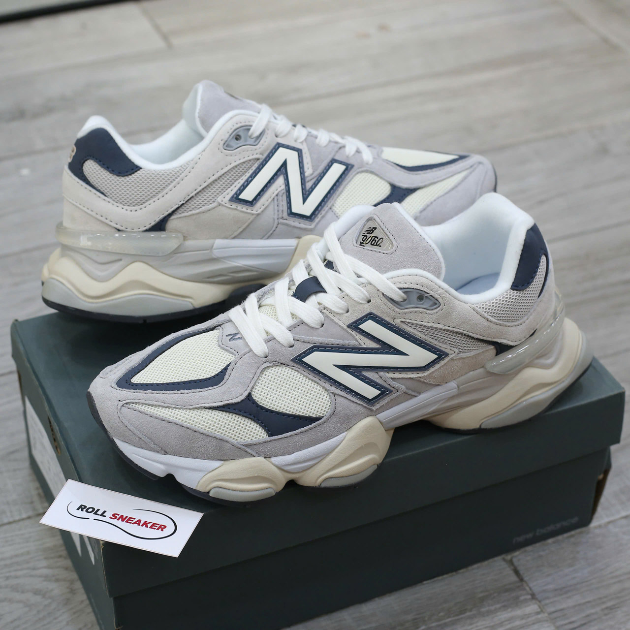 Giày New Balance 9060 Moonrock Dark Artic Grey Best Quality