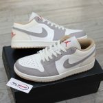 Giày Nike Air Jordan 1 Low ‘Red College Grey’ Best Quality