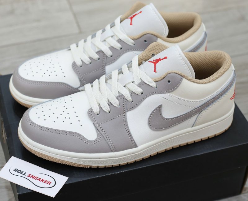 Giày Nike Air Jordan 1 Low ‘Red College Grey’ Best Quality