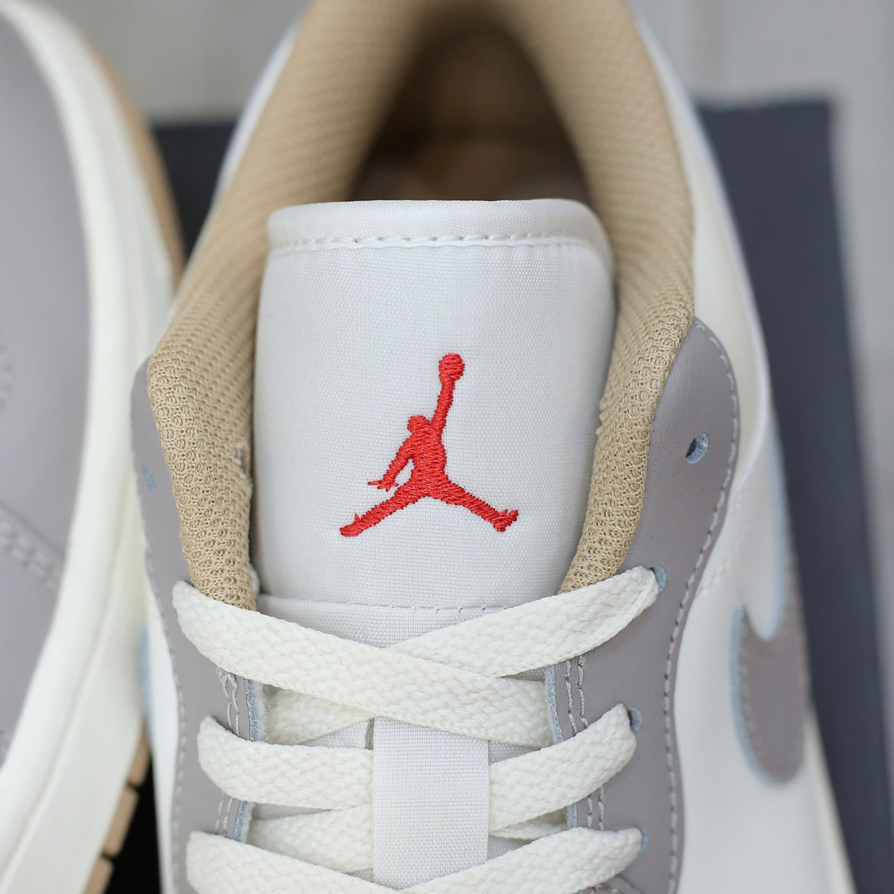 Giày Nike Air Jordan 1 Low ‘Red College Grey’ Best Quality