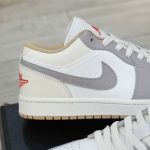 Giày Nike Air Jordan 1 Low ‘Red College Grey’ Best Quality