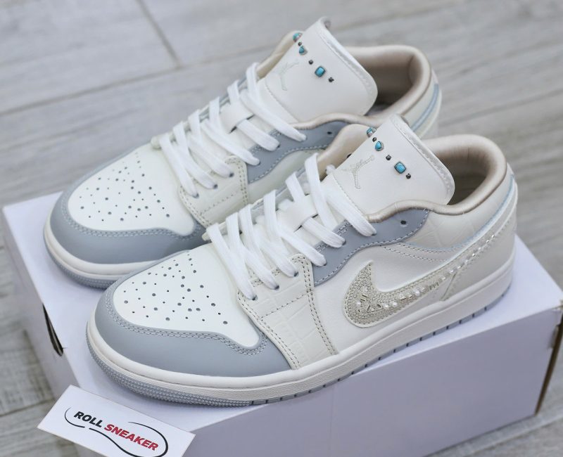 Giày Nike Air Jordan 1 Low Sail Soft Pearl Best Qualityy