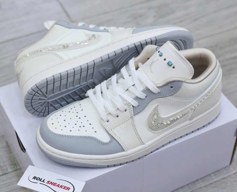 Giày Nike Air Jordan 1 Low Sail Soft Pearl Best Qualityy