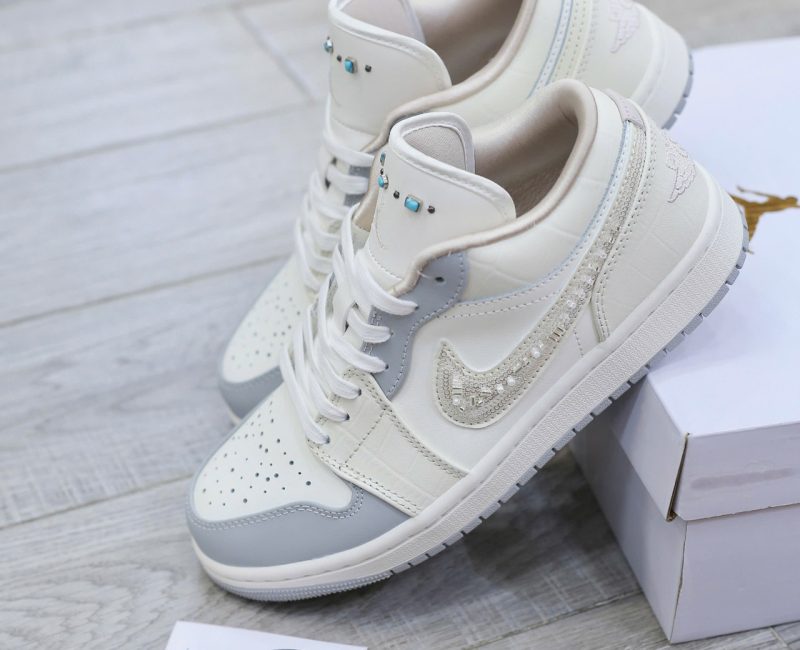 Giày Nike Air Jordan 1 Low Sail Soft Pearl Best Qualityy