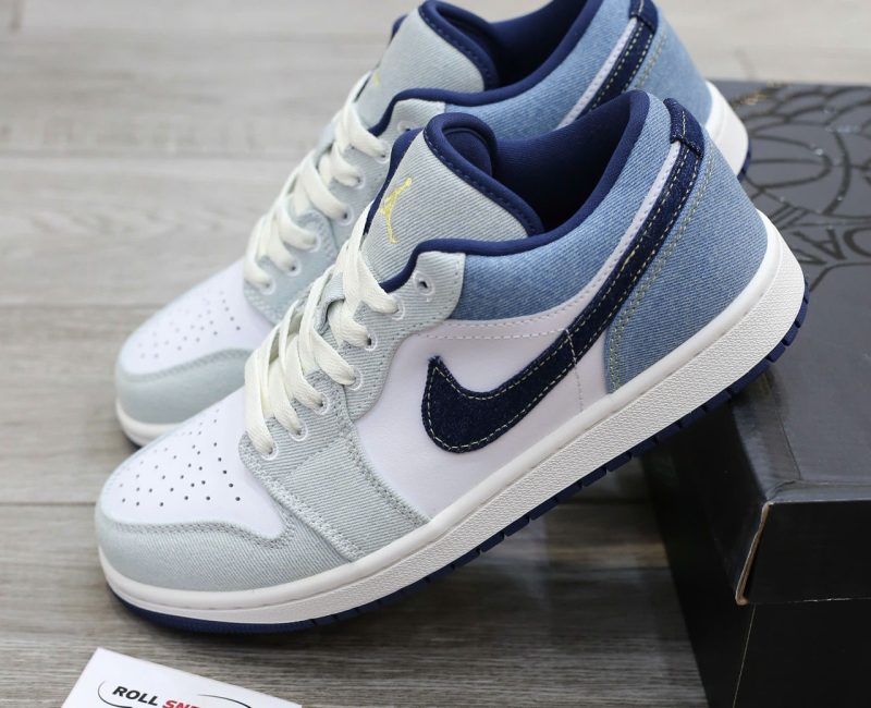 Giày Nike Air Jordan 1 Low SE ‘Light Denim’ Best Quality