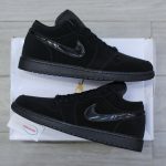 Giày Nike Air Jordan 1 Low ‘Triple Black’ Best Quality