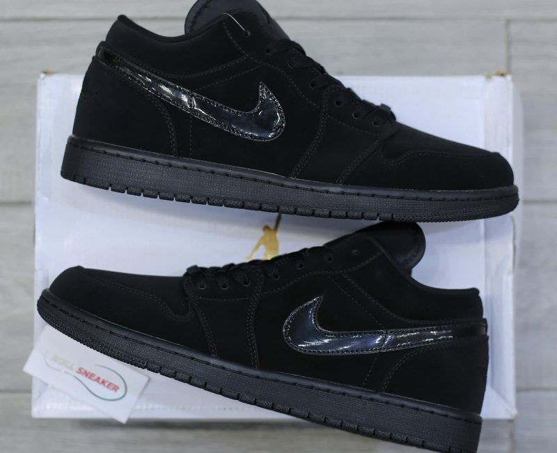 Giày Nike Air Jordan 1 Low ‘Triple Black’ Best Quality