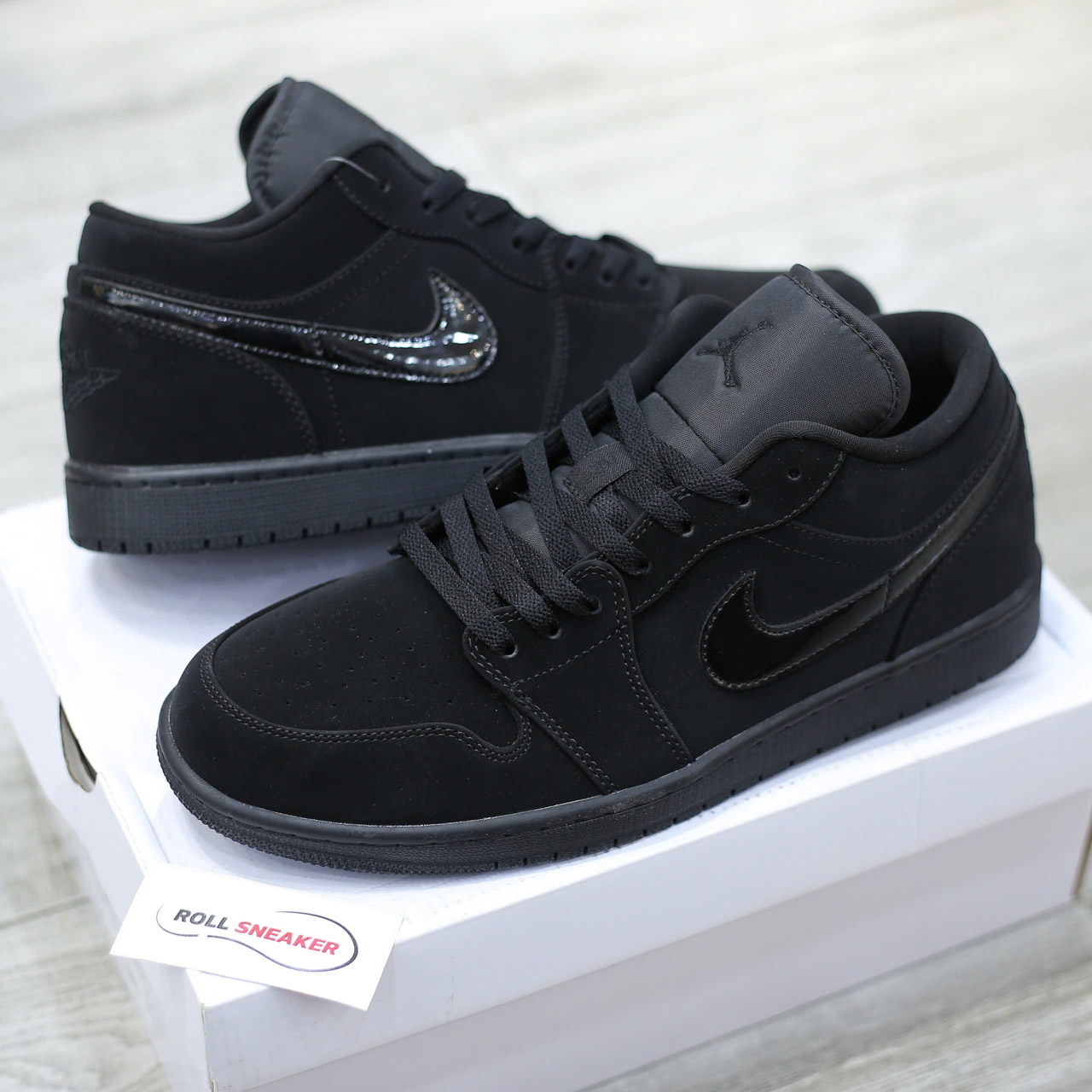 Giày Nike Air Jordan 1 Low ‘Triple Black’ Best Quality