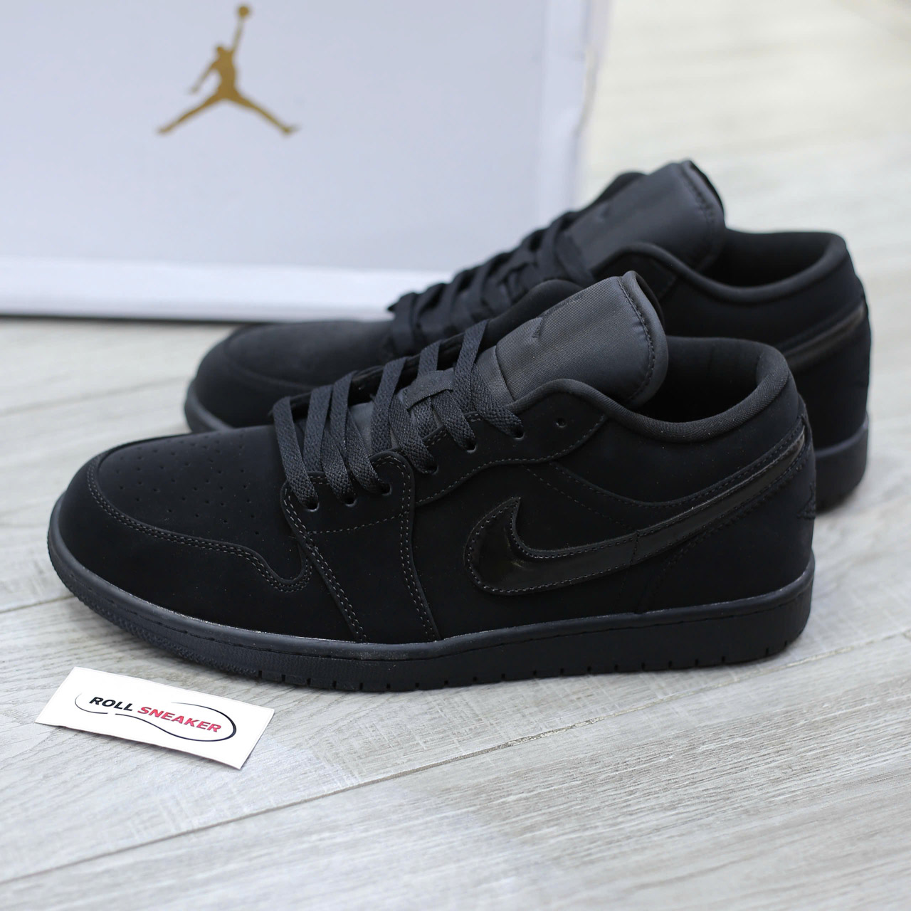 Giày Nike Air Jordan 1 Low ‘Triple Black’ Best Quality