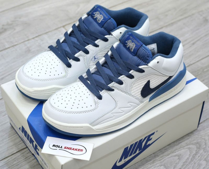 Giày Nike Air Jordan Stadium 90 ‘Sail Ozone Blue’ Chuẩn 99% Auth