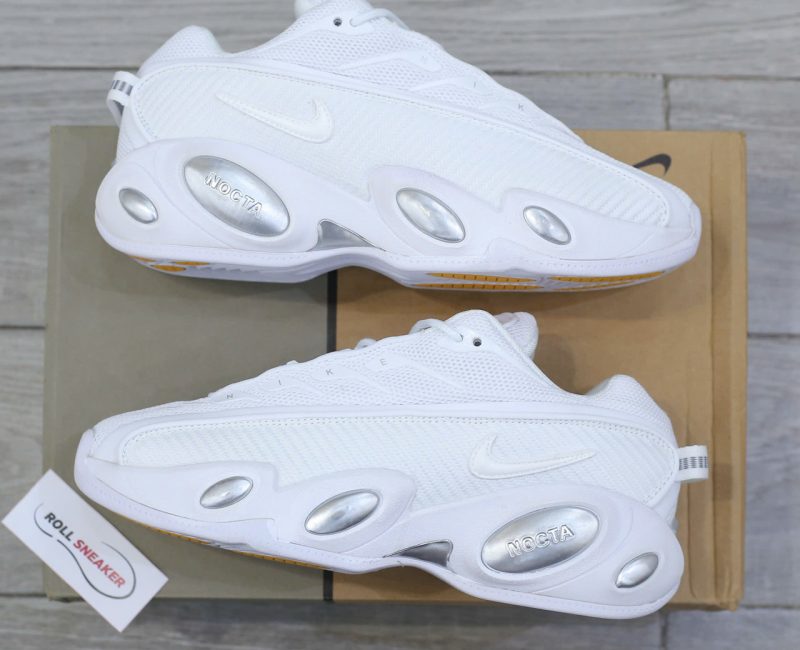 Giày Nike NOCTA x Glide ‘Triple White’ Like Auth