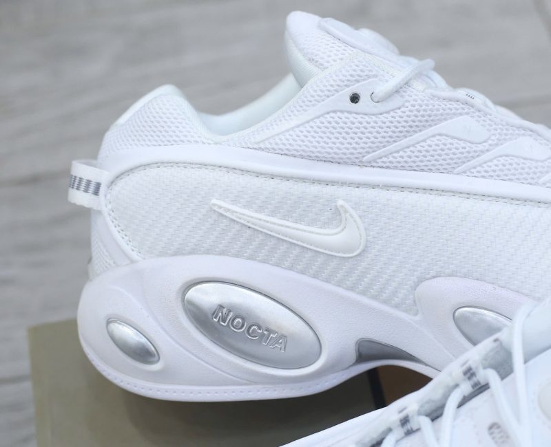 Giày Nike NOCTA x Glide ‘Triple White’ Like Auth