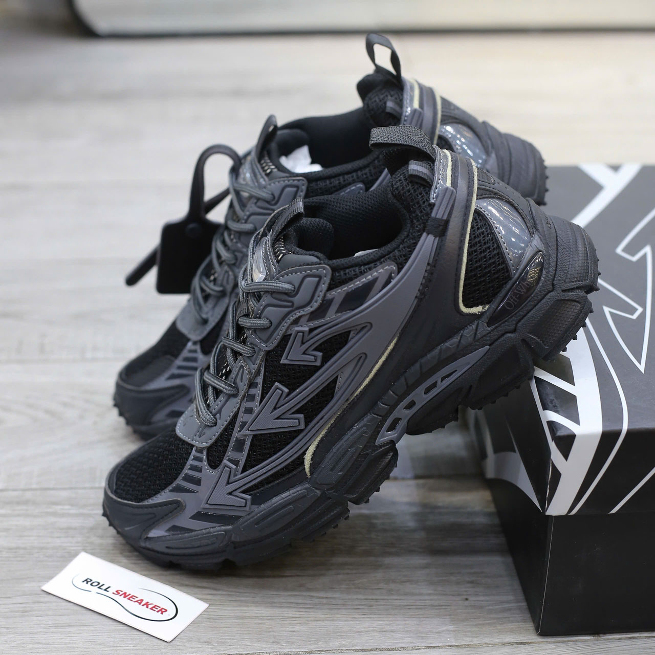 Giày Off-White Be Right Back 'Black' Best Quality