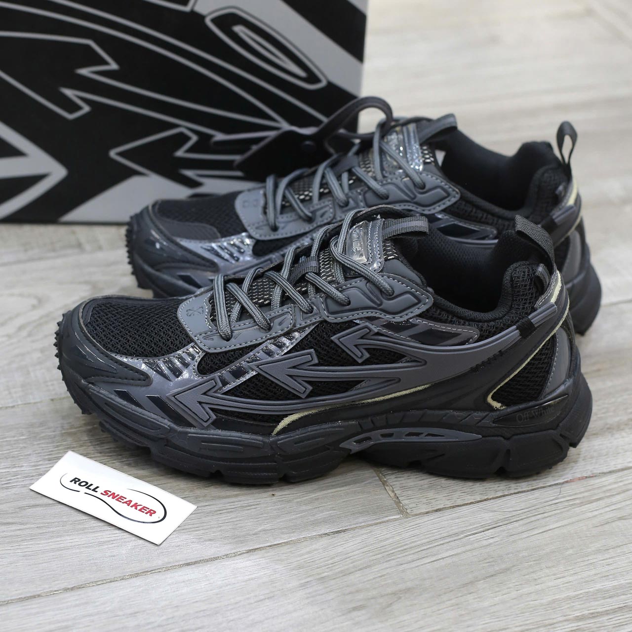 Giày Off-White Be Right Back 'Black' Best Quality