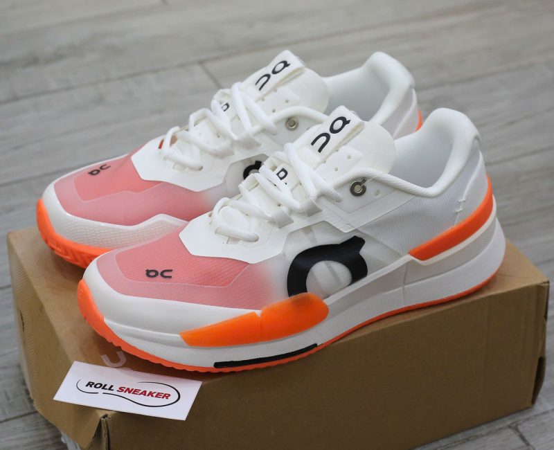 Giày On Roger Pro 2 Clay White Flame Like Auth
