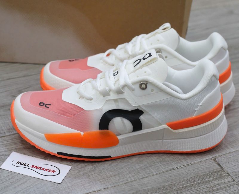 Giày On Roger Pro 2 Clay White Flame Like Auth