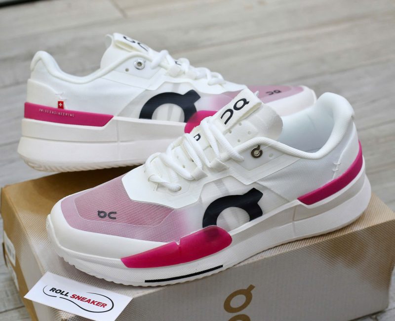 Giày On Running Roger Pro 2 WMNS ‘White Pink’ Like Auth