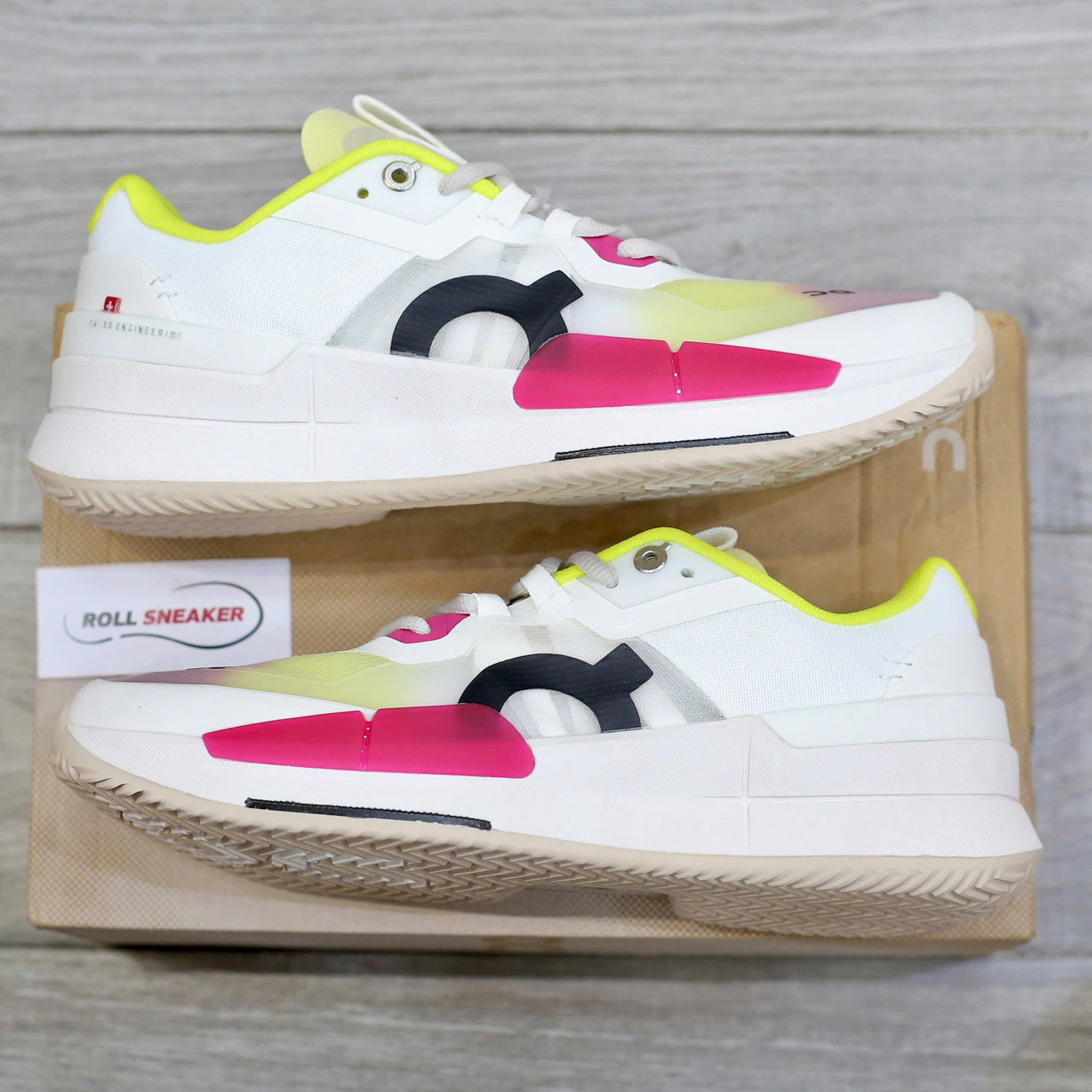 Giày On The Roger Pro 2 White Lime Best Quality