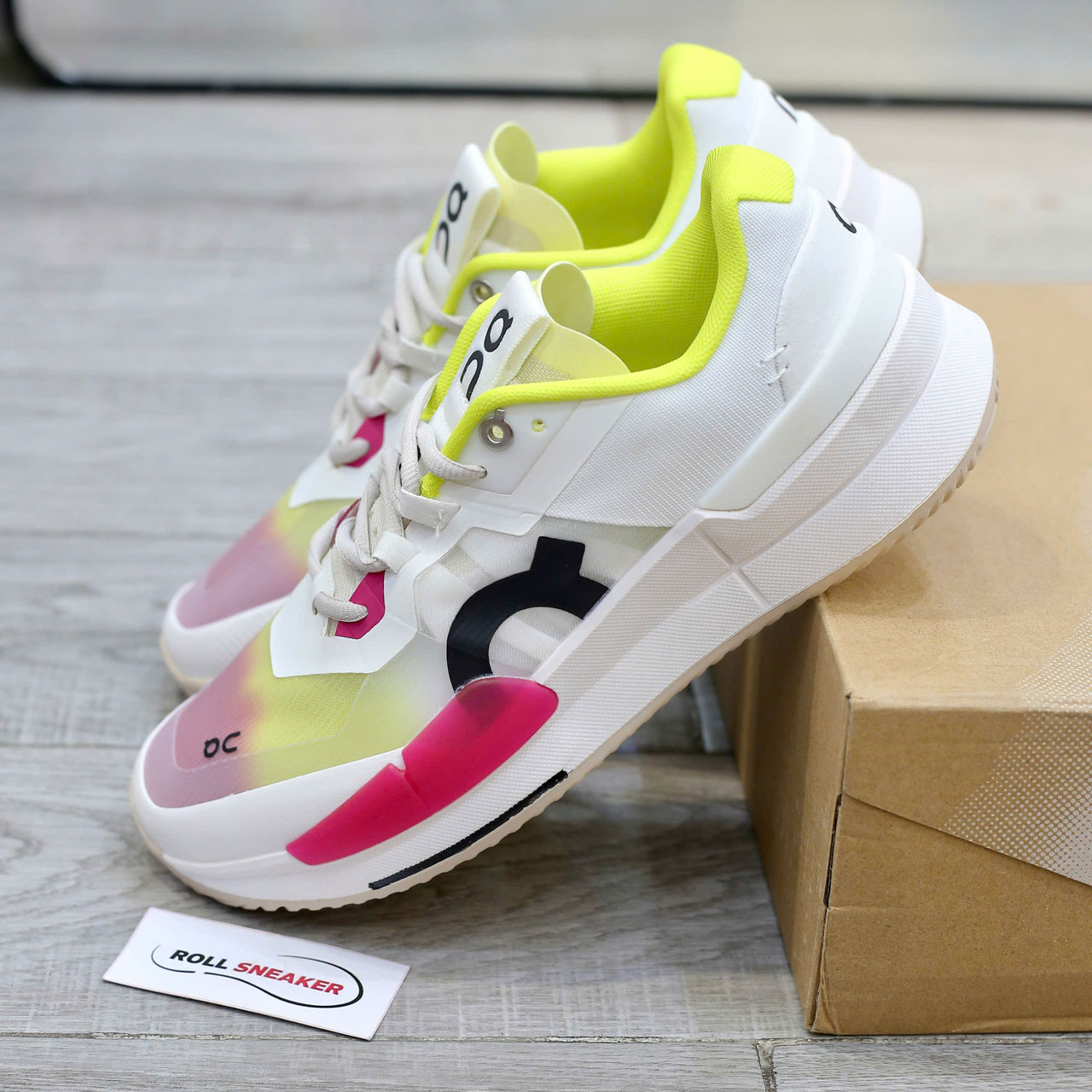 Giày On The Roger Pro 2 White Lime Best Quality