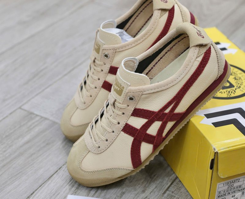 Giày Onitsuka Tiger Mexico 66 SD Beige Beet Best Quality