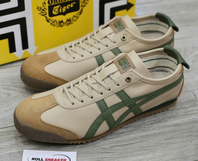 Giày Onitsuka Tiger Mexico 66 SD Beige Green Like Auth