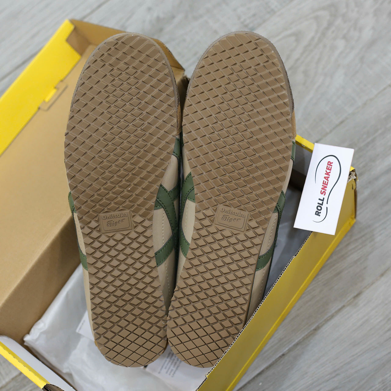 Giày Onitsuka Tiger Mexico 66 SD Beige Green Like Auth
