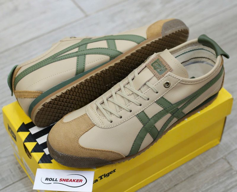 Giày Onitsuka Tiger Mexico 66 SD Beige Green Like Auth