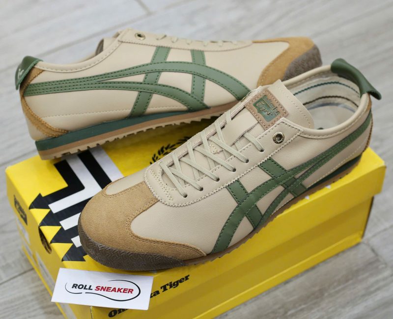Giày Onitsuka Tiger Mexico 66 SD Beige Green Like Auth