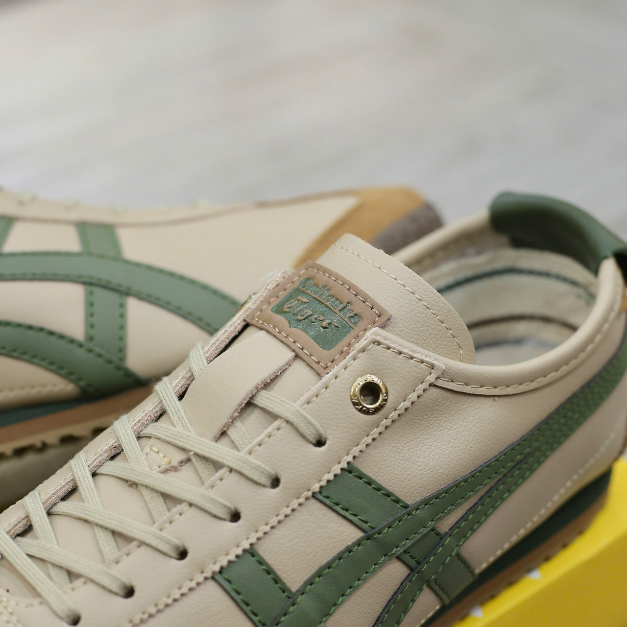 Giày Onitsuka Tiger Mexico 66 SD Beige Green Like Auth