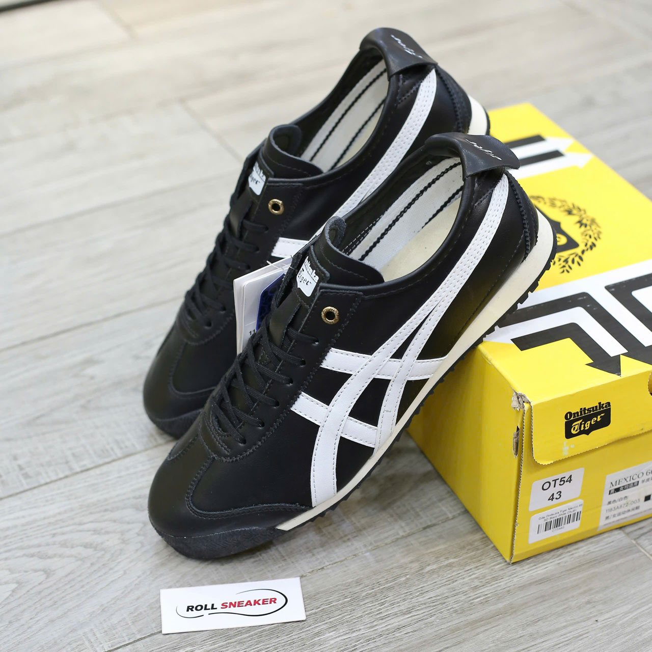 Giày Onitsuka Tiger Mexico 66 SD ‘Black White’ Like Auth