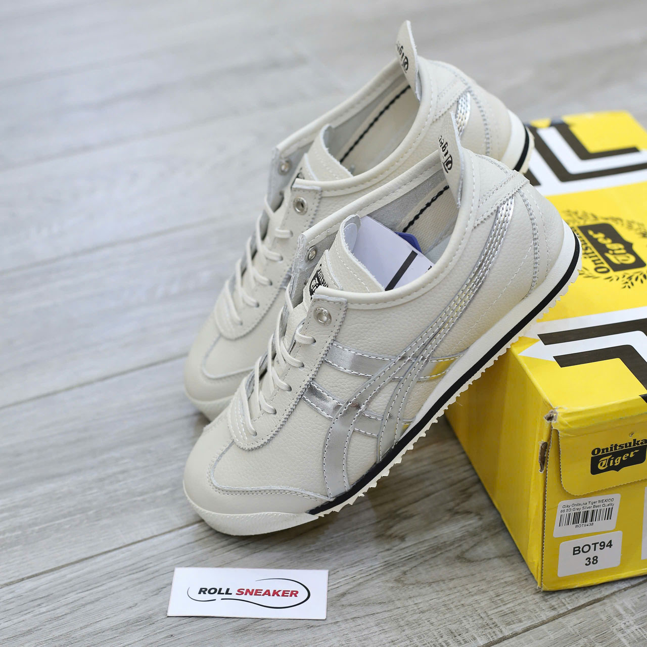Giày Onitsuka Tiger MEXICO 66 SD Grey Silver Best Quality