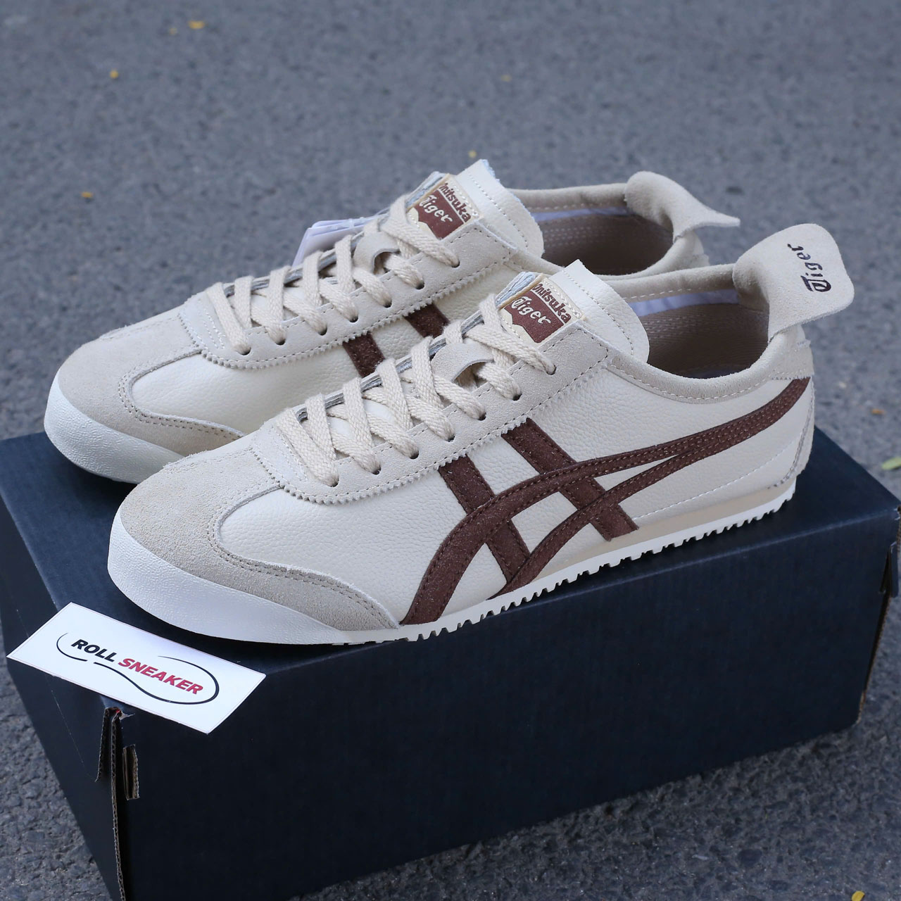 Giày Onitsuka Tiger Mexico 66 Vin Brich Brown