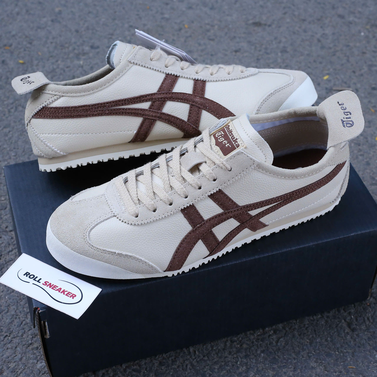 Giày Onitsuka Tiger Mexico 66 Vin Brich Brown