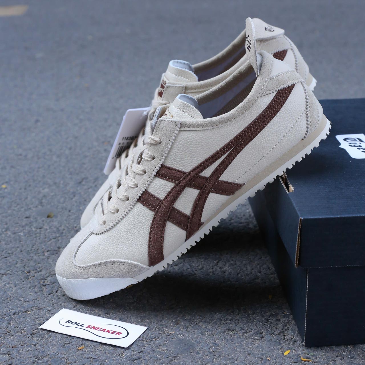 Giày Onitsuka Tiger Mexico 66 Vin Brich Brown