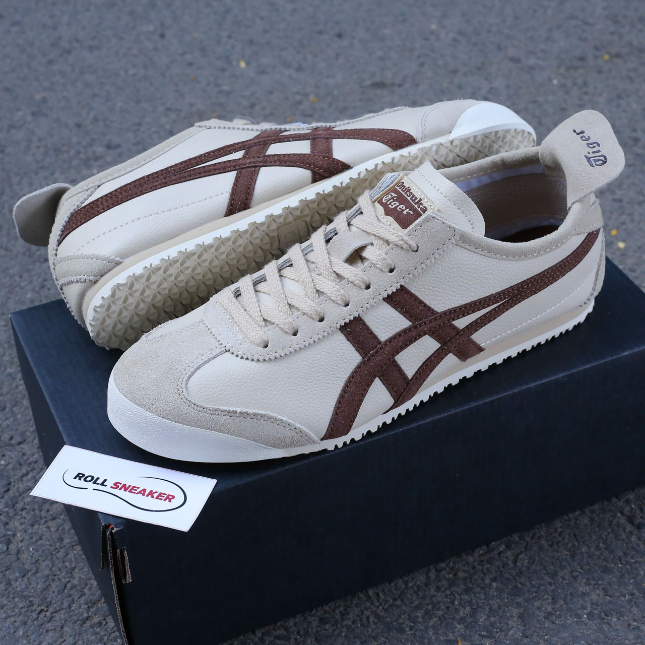 Giày Onitsuka Tiger Mexico 66 Vin Brich Brown