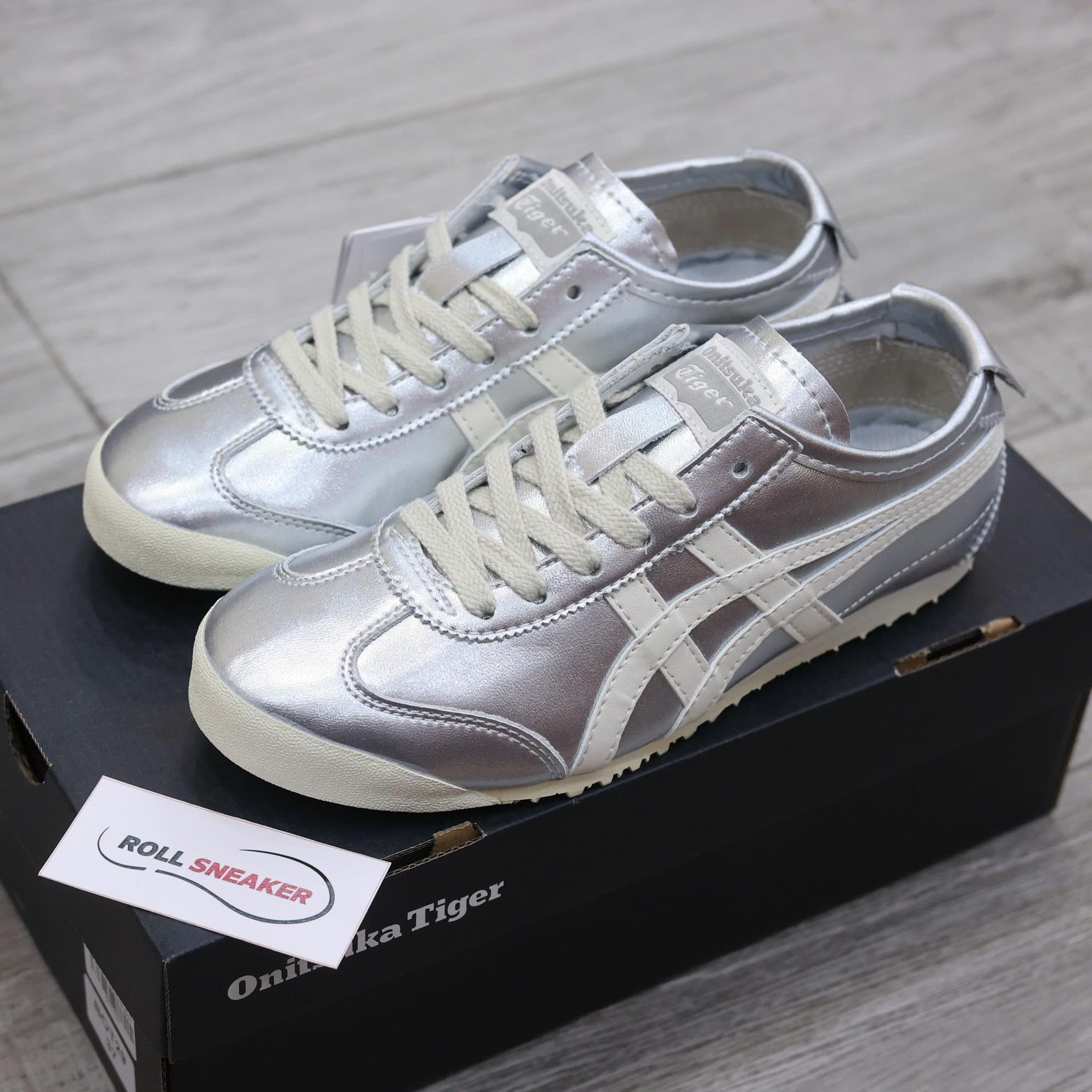 Giày Onitsuka Tiger Mexico 66 Silver Off White Best Quality
