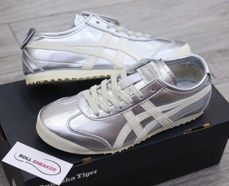 Giày Onitsuka Tiger Mexico 66 Silver Off White Best Quality
