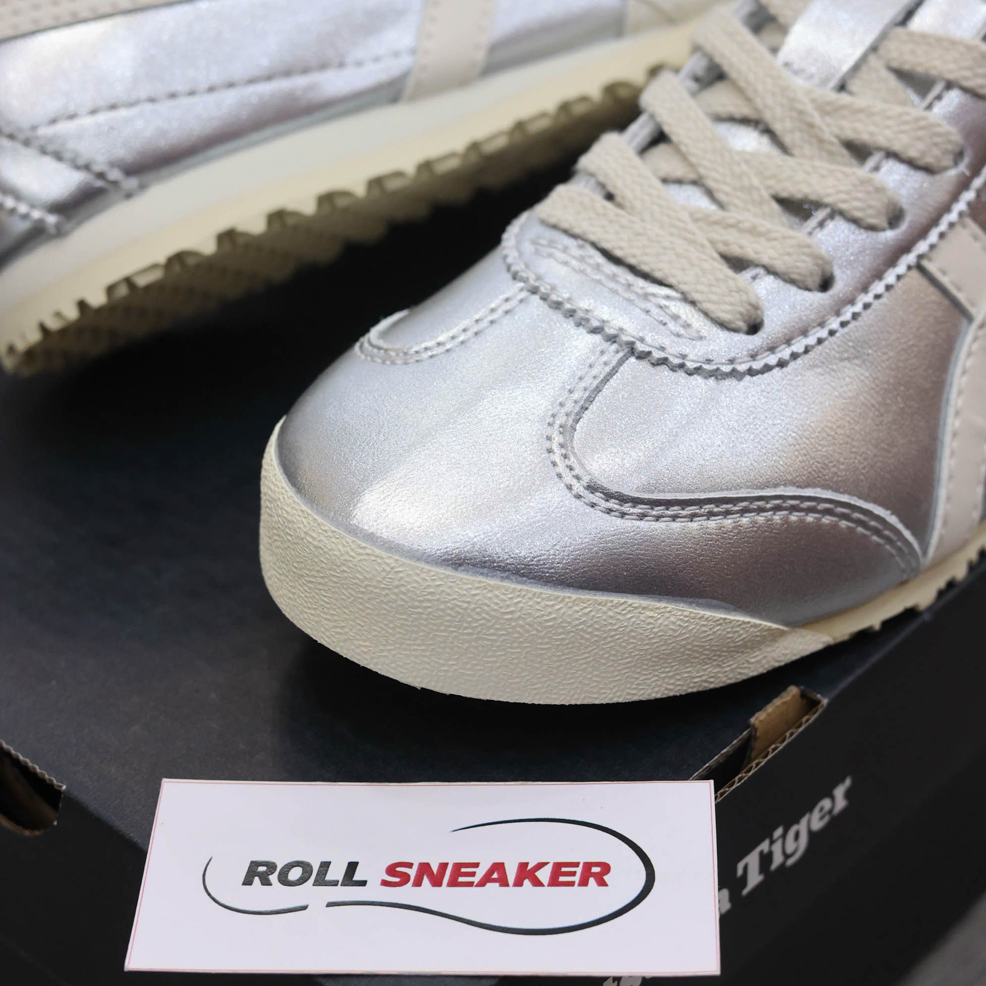Giày Onitsuka Tiger Mexico 66 Silver Off White Best Quality