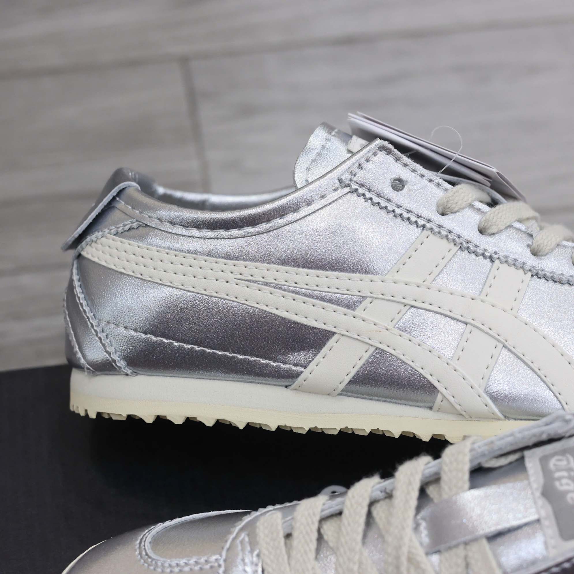 Giày Onitsuka Tiger Mexico 66 Silver Off White Best Quality