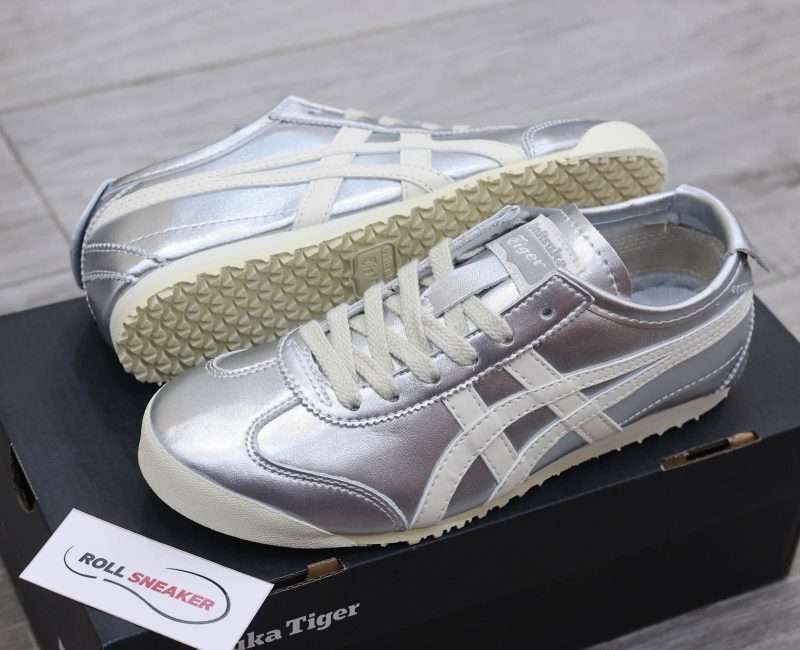 Giày Onitsuka Tiger Mexico 66 Silver Off White Best Quality