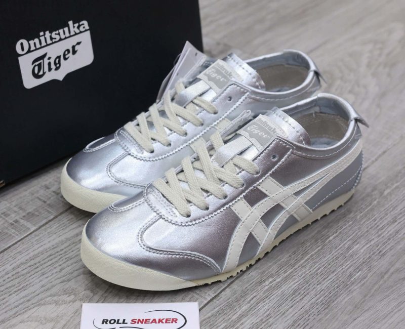 Giày Onitsuka Tiger Mexico 66 Silver Off White Best Quality