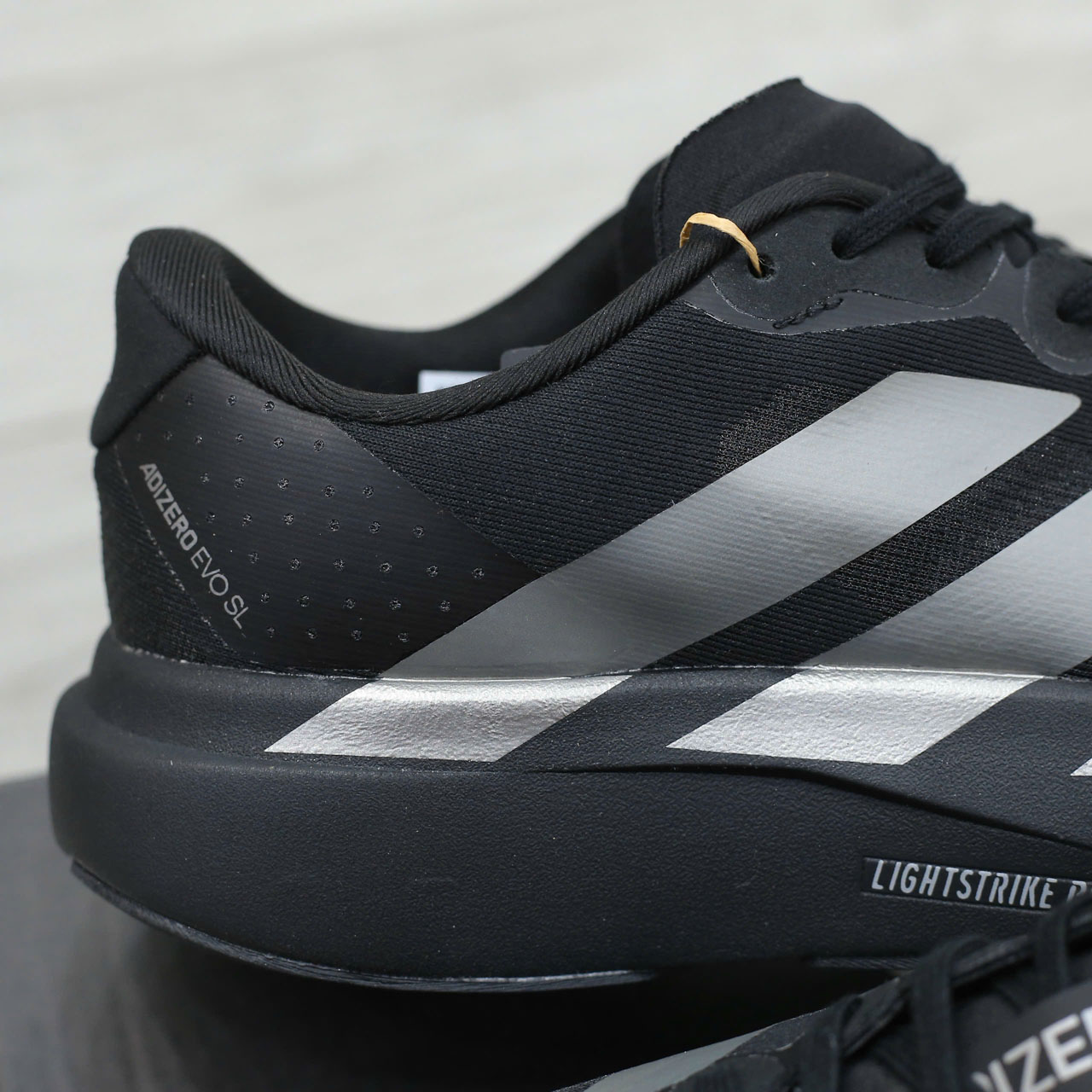 Giày Adidas Adizero Evo SL 'Black Iron Metallic' Like Auth